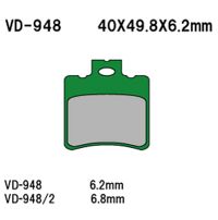 VESRAH Bremseklodser VD948