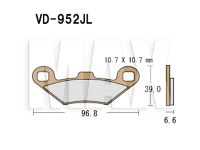 VESRAH Bremseklodser VD952JL