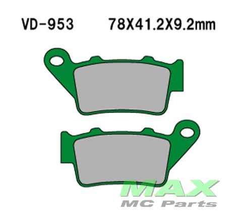 VESRAH Bremseklodser VD953