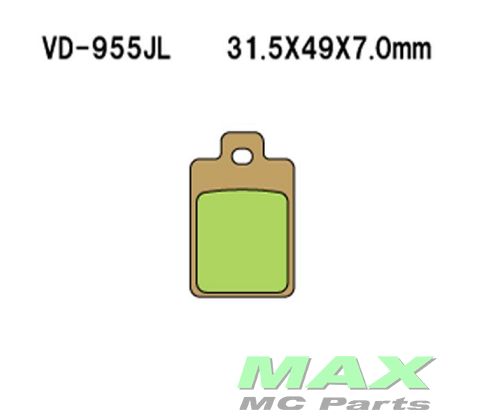 VESRAH Bremseklodser VD955SJL