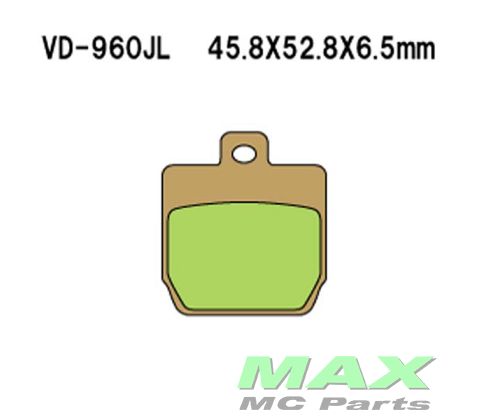 VESRAH Bremseklodser VD960SJL