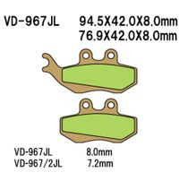 VESRAH Bremseklodser VD967SJL