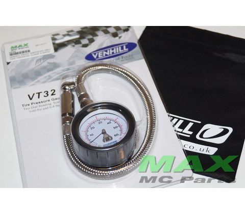 VENHILL PROFF DÆKTRYKS MÅLER 0-60PSI