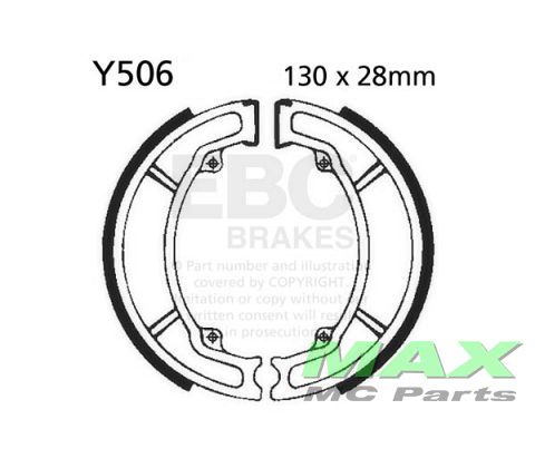 EBC Brake shoe set FRONT/REAR Y506