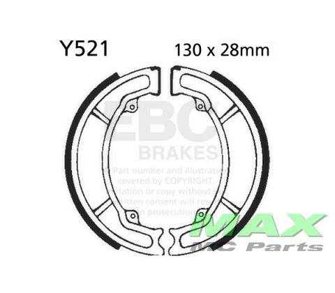 EBC Brake shoe set Y521