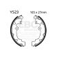 EBC Brake shoe set Y523
