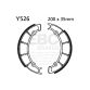 EBC Brake shoe set Y526